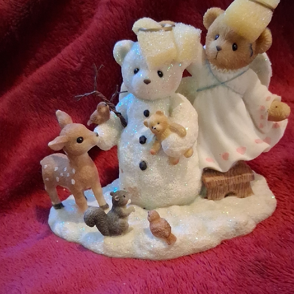 Cherished Teddies Holiday Decor Figurine